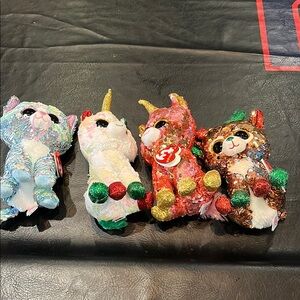 Colorful Plush Unicorn Toys
